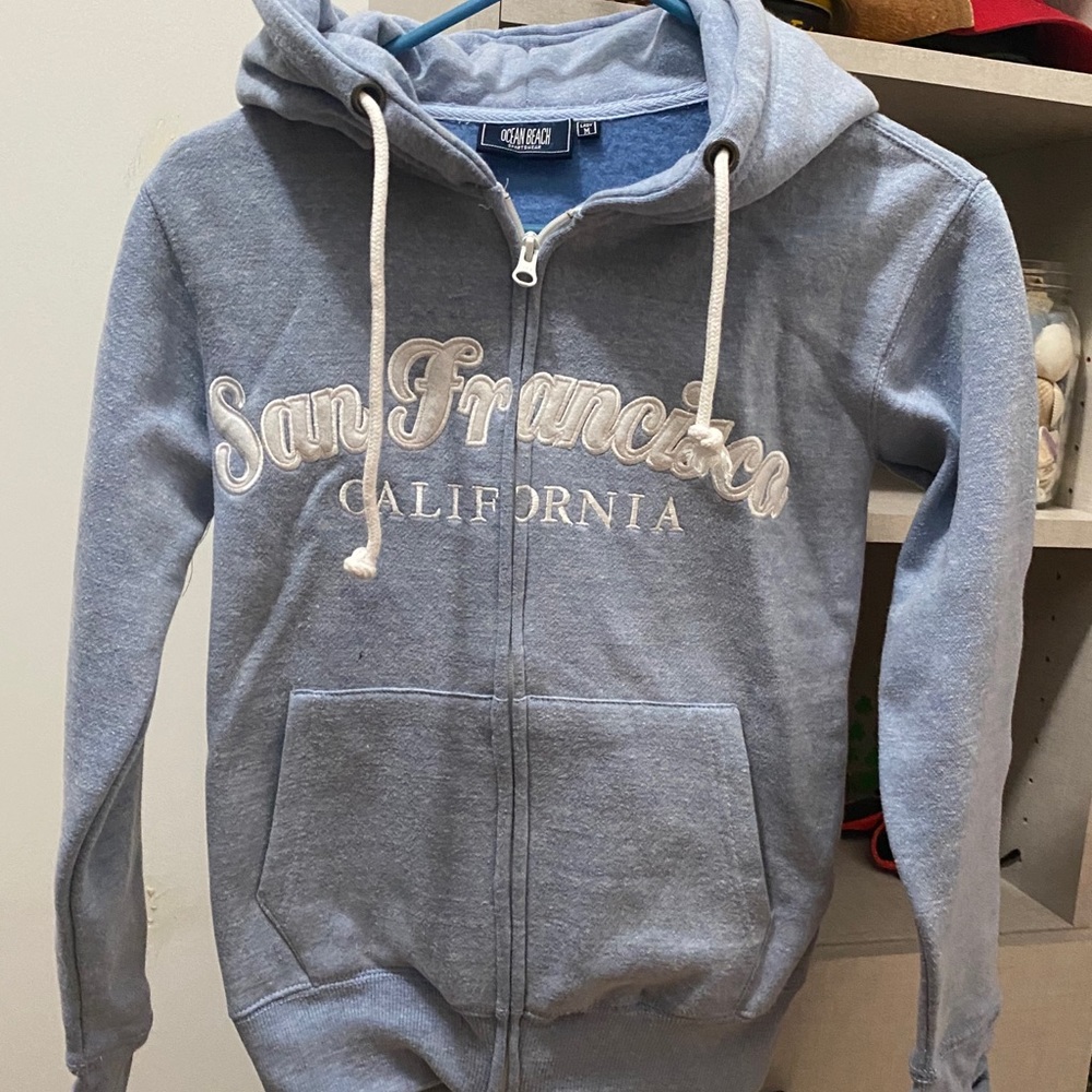 Zip up sweatshirt